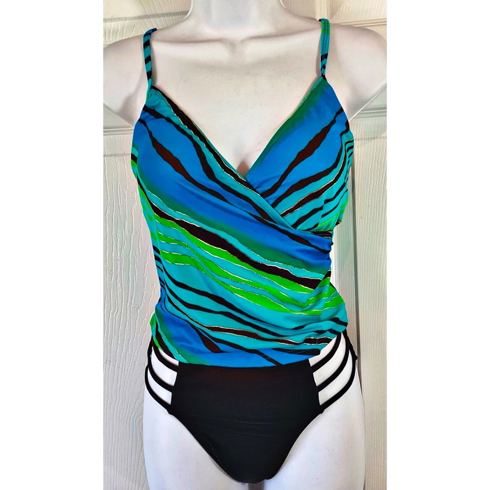 Shape FX Tankini Swimsuit Size 6
